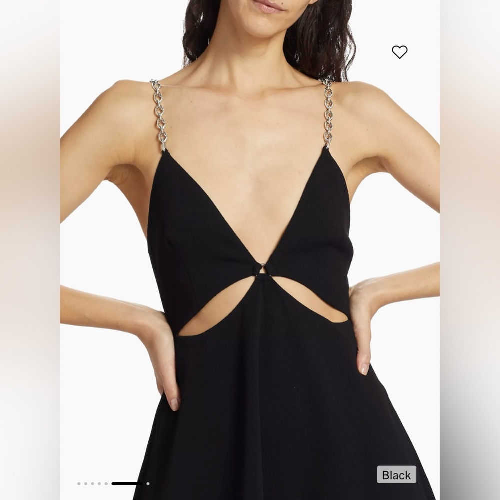 73.  Jonathan Simkhai Ellis Cut-Out Minidress - Picture 4 of 15